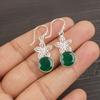 Green Onyx Earrings, 925 Sterling Silver Jewelry, Gift For Women Handmade Earrings Gemstone Jewelry