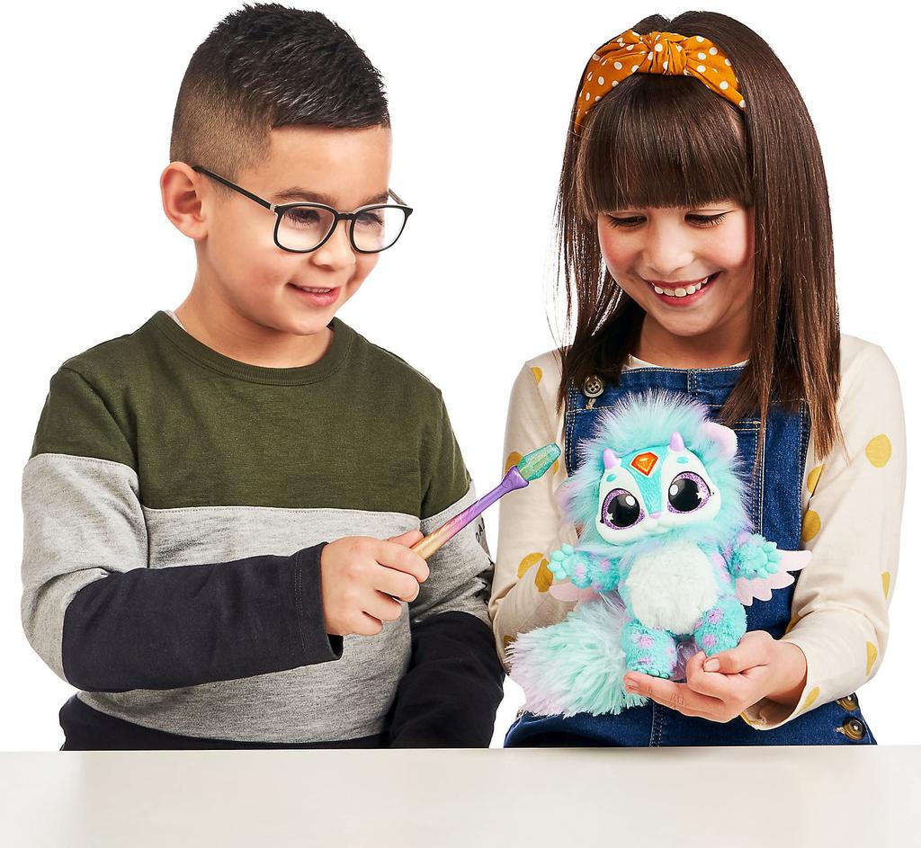 Magic Mixies Magical Misting Cauldron with Interactive 8 Inch Blue Plush Toy and 50+ Sounds and Reactions, Multicolor (parallel Import Goods)