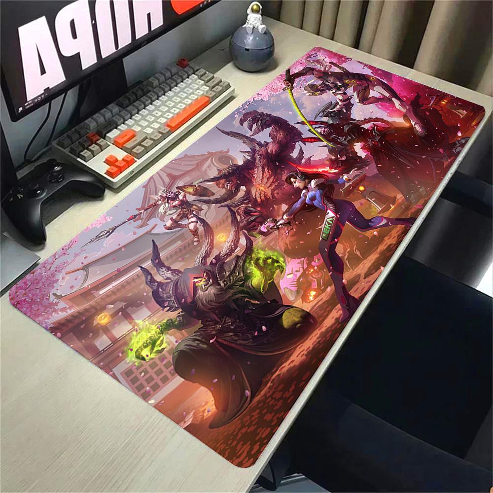 Anime Gaming Girl Overwatch Large Mouse Pad 900x400 Laptop Office Rubber Soft Desk Mat Computer Keyboard Hd Print Mousepad Xxl
