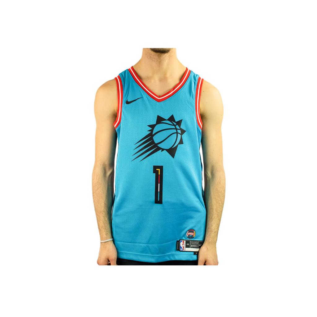 Nike Devin Booker Phoenix Suns Dri-FIT Джерси Темно-бирюзовый Унисекс Уличная одежда DO9607-416