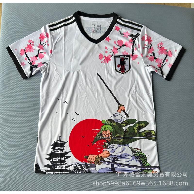 Japan Football Team Jersey Adult Kids Short Sleeve Quick Dry Breathable Sports Shirt Training Running