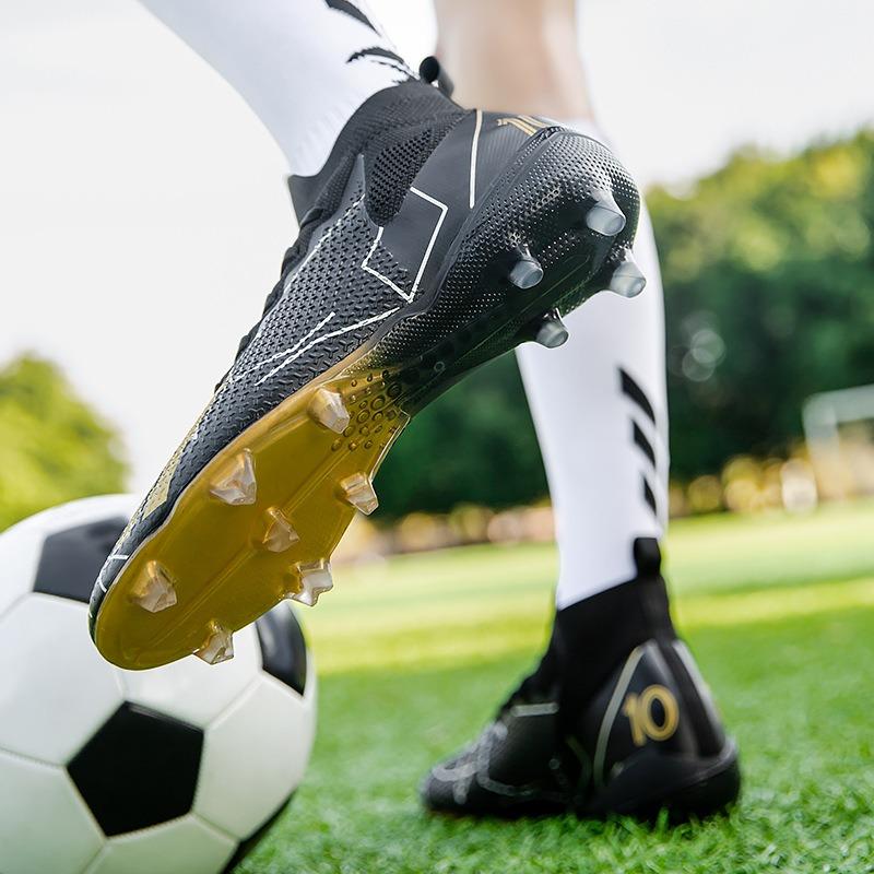 Falcon новые футбольные бутсы с высоким верхом, футбольные бутсы с длинными шипами, специальные тренировочные бутсы с поврежденными шипами, прямая продажа