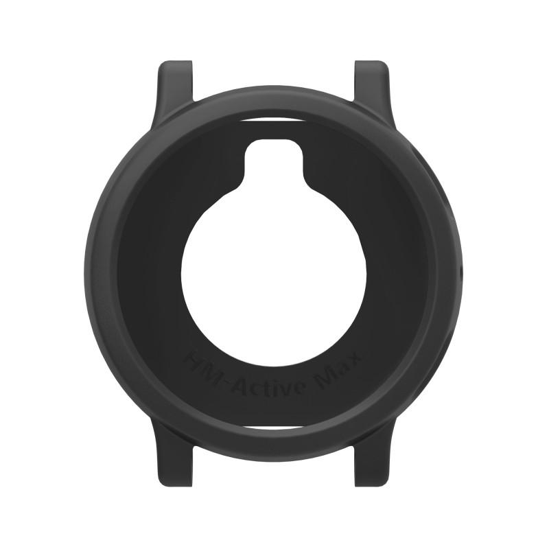 Мягкий силиконовый ремешок+чехол для Amazfit Active Max Бампер Полый чехол Защитный ремешок для Amazfit Active Max A2557 ЧехолАксессуар
