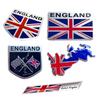 3D Алюминий АНГЛИЯ Великобритания Великобритания Национальный флаг Карта Автомобиль Мотоцикл Значок Эмблема Наклейка