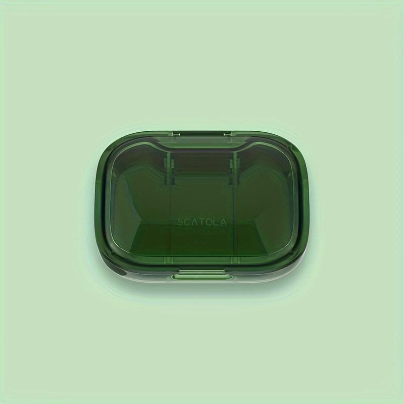 2 шт. 3 отделения маленькая таблетка коробка влагостойкий дорожный органайзер для таблеток портативный футляр для лекарств витамины