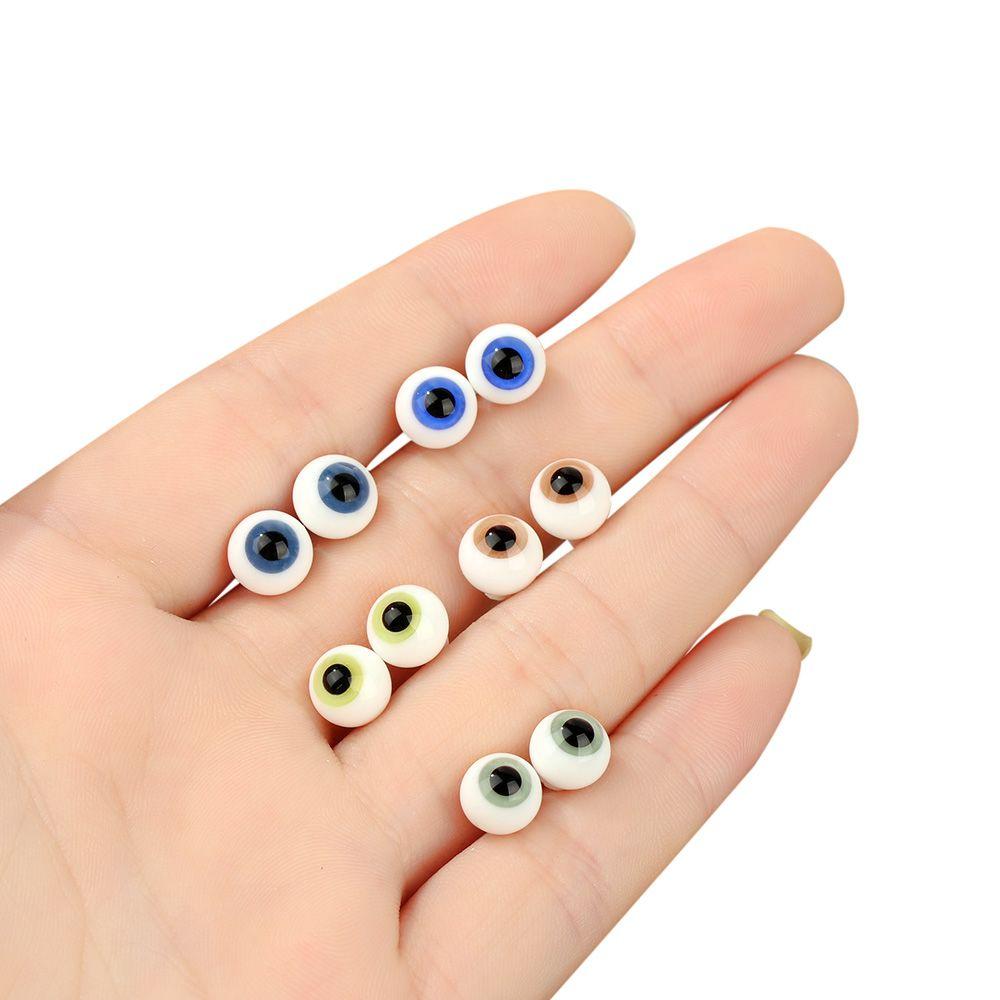 Высококачественные аксессуары для самостоятельного изготовления кукольных стеклянных глаз, изготовление кукольных глазных яблок, безопасная игрушка для животных