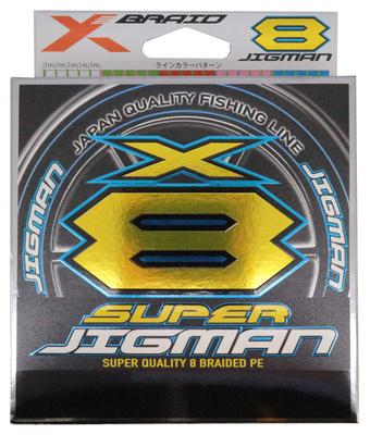 X-Braid Super Jigman X8 300м #1 20lb 5 цветов