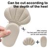 T-Shaped Sponge Heel Pads Heel Protection Pads Suitable for High Heels Flats Enhances Shoe Fit Comfort Prevents Heel Slippage