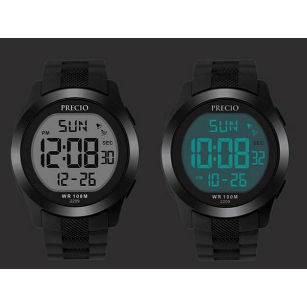Presio Waterproof Soldier Military Sports Electronic Wristwatch 2209,Korean Popular Watches
