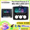 Car Radio Carplay For Ford Focus 2 3 Mk2 Mk3 2004-2011 Navigation GPS Android Auto Multimedia Player Stereo Unit WiFi BT No 2din 4G