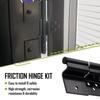 Friction Hinge Kit Replacement with Screws for Entry Door Challenger Door Series