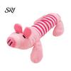 Soft Stuffed Pet Toy Plush Animal Dog Squeaky Pig Duck Elephant Chew Stress Relief Cute Teething for Dogs Puppies Biting Tug-of-War