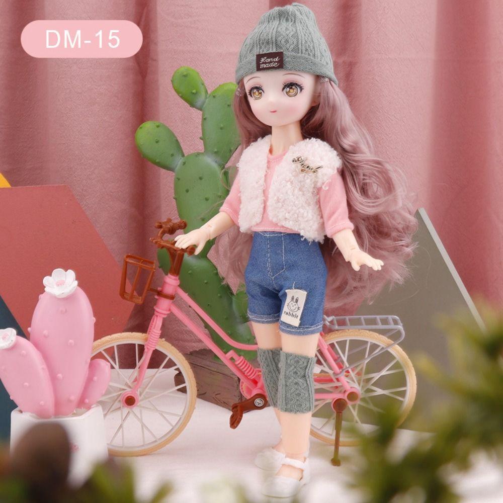 Наряди 30 см Аниме Bjd Куклу с Одеждой 30 см Шарнирные Игрушки 1/6 Куклы Bjd Детская Игрушка