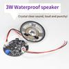 DIY 4M Voice Prompter MP3 Audio Playback Module 3W Waterproof Speaker Repeat/Single Play/Next Track 3 Modes Volume Knob DC/USB 4