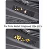 Для Tesla Model 3 2024-2025 Защитная сетка воздухозаборника и вентиляционного отверстия - Передний черный ABS-щиток, Прочный аксессуар