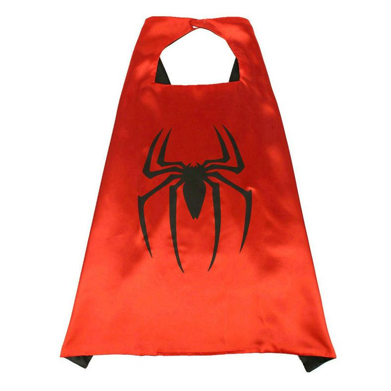 Kids Halloween Light-Up Spider Hero Mask Cape Toy