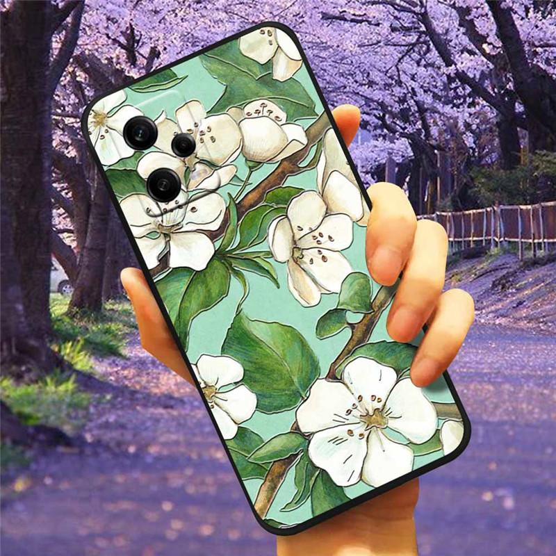 3D чехол для Xiaomi Poco X5 5G Чехол PocoX5 Рельефный Тисненый Силиконовый Мягкий Телефон Coque Funda Для XIAOMI POCO X5 Pro 5G Capa X 5 Сова