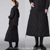 Taion Military Zip Gusset Down Skirt Size L Women's W150SKGZML-1 Black,