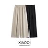 Fashion Style 2024 Summer New Arrival Women's High Waist Versatile Slimming Stretch Waist Wide Leg Pants Pants 9929049