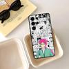 Чехол-книга «Катастрофическая жизнь Сайки К» для Samsung Galaxy Case S25 S23 S22 S21 S30 S20 S10 Ultra Plus FE Мягкий чехол из ТПУ