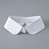 Women Shirt Fake Collar For Women Half Shirt Tie Neckwear Decorative Ladies Detachable Collar For Lapel