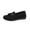 Fashion 2025 Flat Single Shoes New Women All Match Middle-aged Mother Non-slip Slip-on Casual Women's Shoes