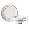 Noritake Cup Saucer 215cc Flower Chintz Pink Bone China & (Coffee Tea) T50717A/4409-5