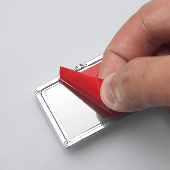 Rectangular Car Analog Temperature Clock Highlow Fluorescent Resistant Battery Digital Button Operated Car