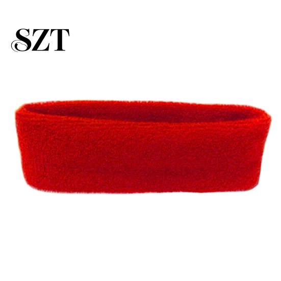 Workout Sweatband Headband Elastic Absorbent Fabric Unisex Hairband Sport for Exercise