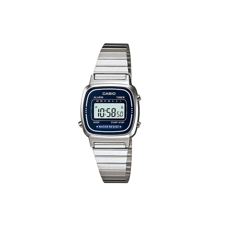 Casio Мужские СИННИЕ часы LA670WA-2 LA670WA-2