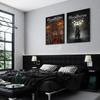 Dark Hunter Game Canvas Painting Poster Prints Vintage Bloodborne Room Home Bar Cafe Decor Aesthetic Art Wall Painting