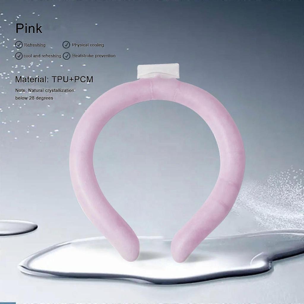 Wearable Cooling Neck Wrap For Hot Weather, Construction, Walking, And More! Reusable Soft Neck Cooling Ring Neck Ring