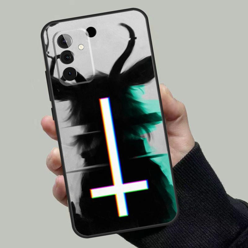 Чехол 'Дьявол Сатана Темное Искусство' для Samsung Galaxy A52 A32 A22 A12 A54 A34 A24 A14 A51 A71 A73 A53 A33 A23 A13