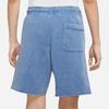 Men's Nike Alphabet Logo Straight Loose Casual Shorts Blue DV3315-410