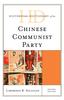 The Historical Dictionary of the Chinese Communist Party Book