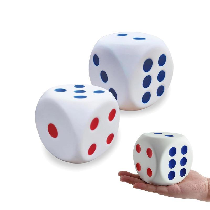 1 шт. Новинка 7x7 см 6-гранные Большие Цветные Кубики из Пенопласта S Игра Для Снижения Сжатия Тревожности Снятия Стресса Тревожности