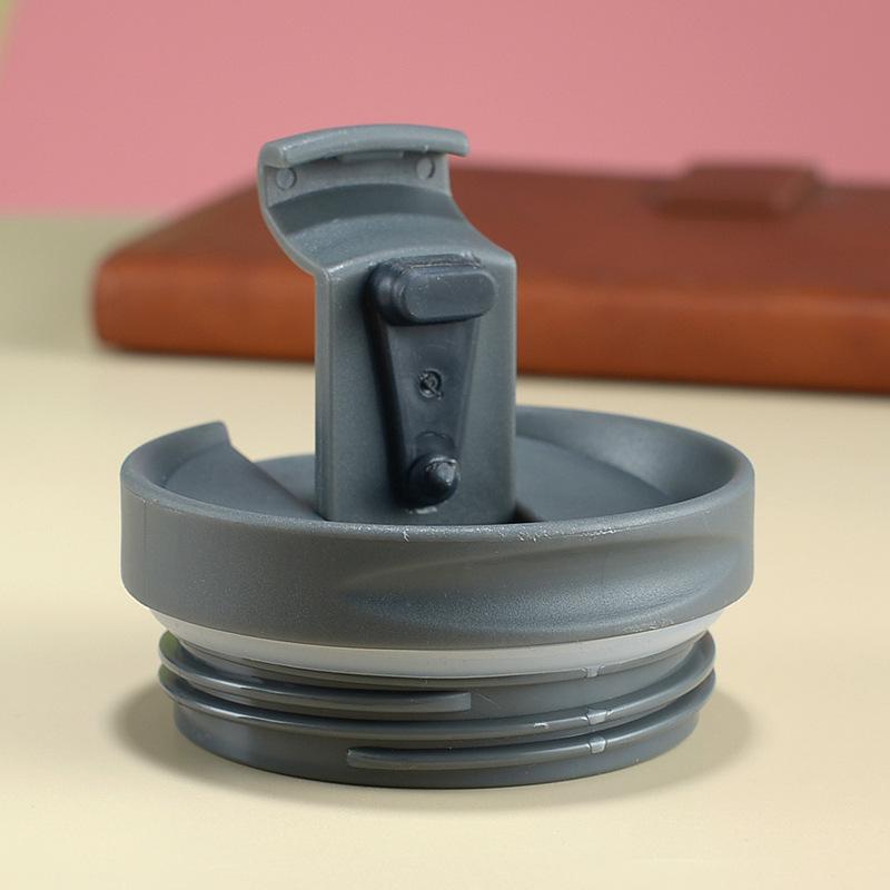 Двойная кофейная кружка из нержавеющей стали, 450 мл, кружка-термос с кожаным чехлом, герметичная автомобильная термос, дорожная изолированная бутылка