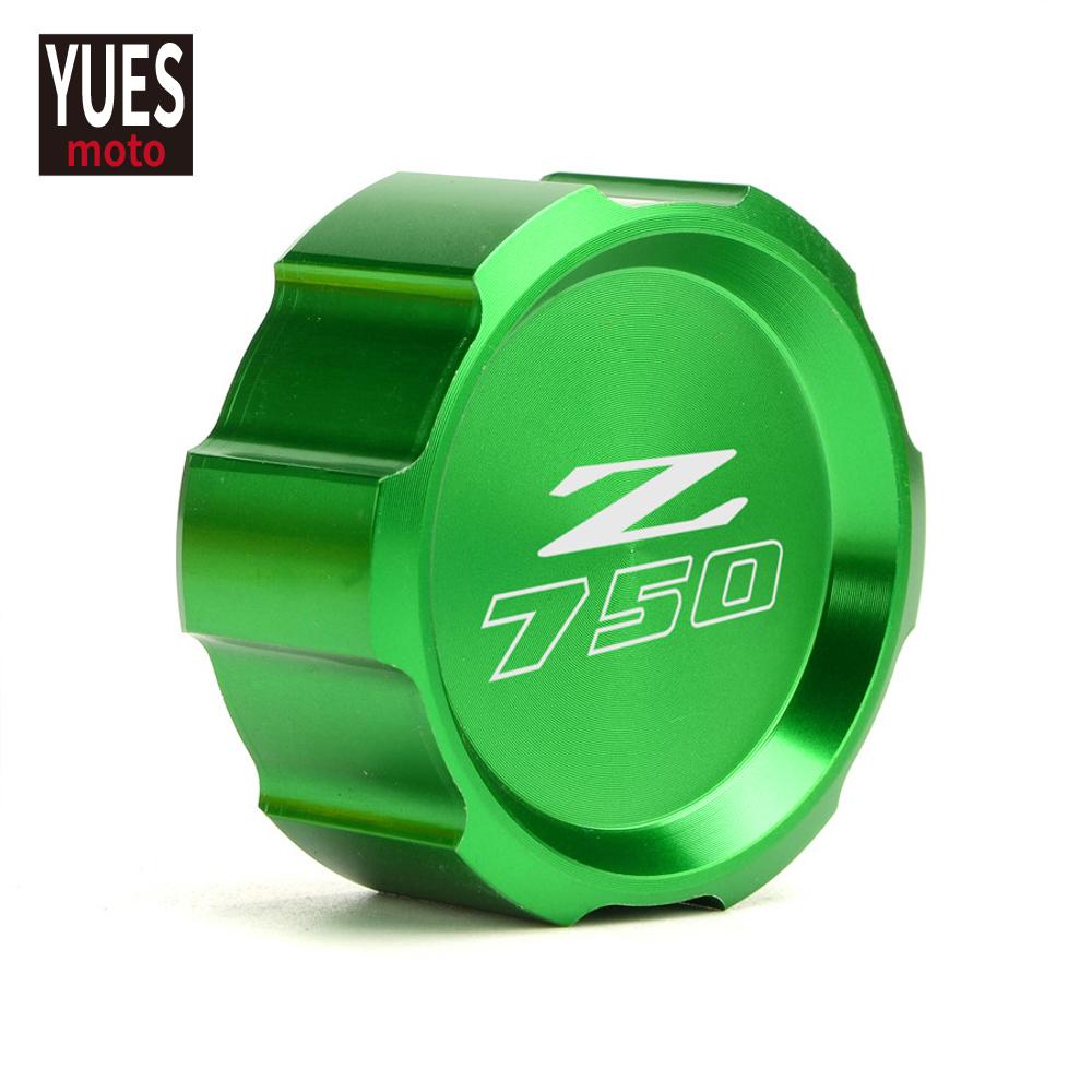 Аксессуары для мотоциклов, красная передняя и задняя крышка главного резервуара цилиндра для Kawasaki Z750 Z 750 2007-2012 2008 2010