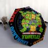 1pc Turtles Automatic Umbrella Durable Iron Frame & Plastic Handle, Gift for Men & Women, Sturdy Construction yy250902052