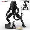 Ксеноморф Лицехват Фигурка Конструктор Aliened Face hugger Робот Крутые Хэллоуинские Ужасы Игрушки для Взрослых и Мальчиков Подарок