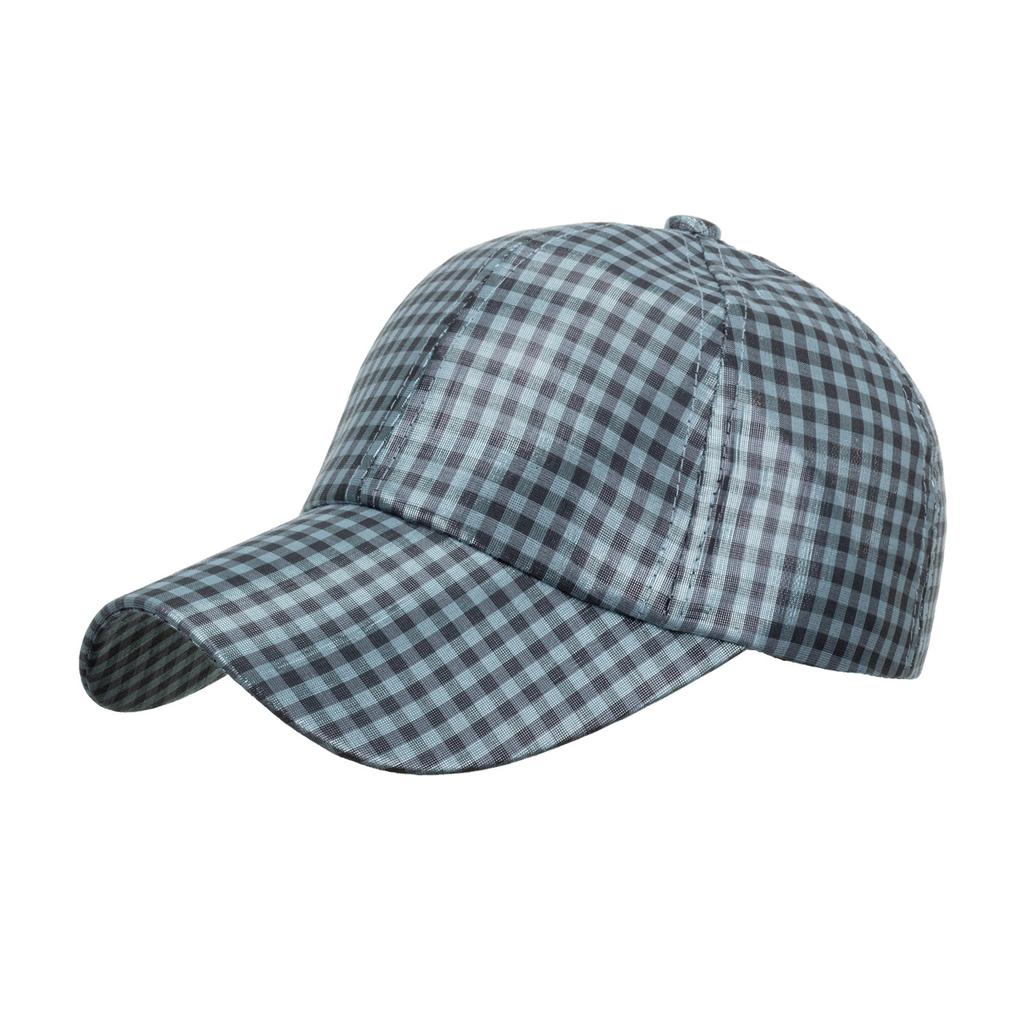 Новые мужские и женские бейсболки в клетку на весну и лето, корейская версия, модная кепка в стиле хип-хоп для отдыха на открытом воздухе