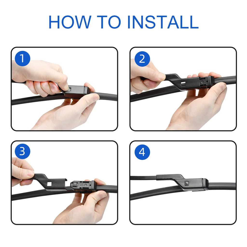 3 ШТ. Для Skoda Octavia Estate A8 2019-2025 26"+19"+14" Передние Задние Щетки Стеклоочистителя Лобовое Стекло Окно Резак Аксессуары