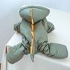 Пальто для собаки с капюшоном Костюм динозавра для собаки Комбинезон для собаки Зимнее пальто Комбинезон-костюм Толстовка Куртка для собаки Одежда для собаки