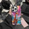 Sunny Fox Phone Case For iPhone 17,16,15,14,13,12,Pro MAX Black Matte Shockproof Cover