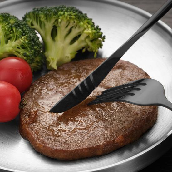 Набор столовых приборов для западного ресторана из нержавеющей стали