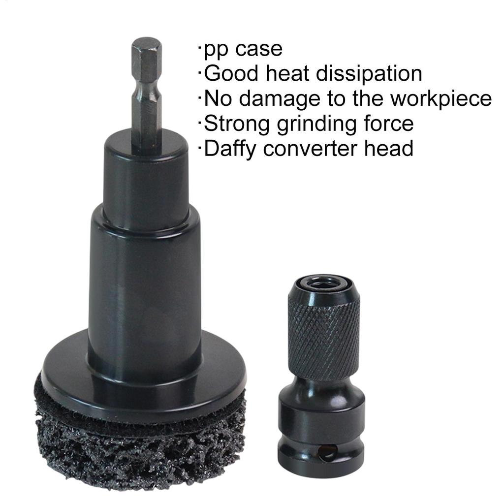 Auto Wheel Hub Brush Cleaning Tool Car Wheel Hub Grinder Rust Grinding Removal Brake Grinding Cleaner Kit Rust Remover Polishing