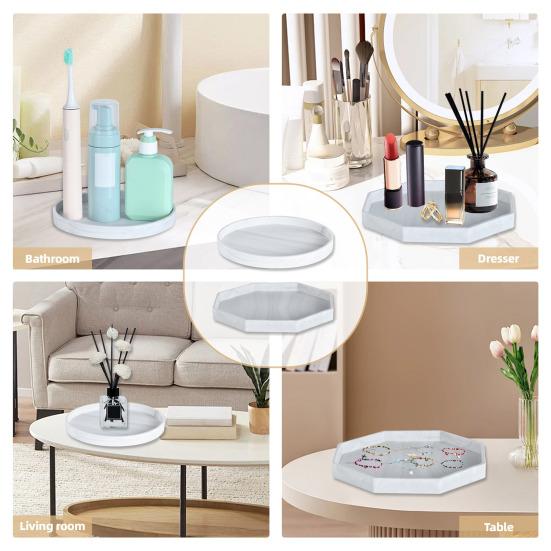 Силиконовый поднос для ванной комнаты, кухни, декоративный органайзер для мыла, духов