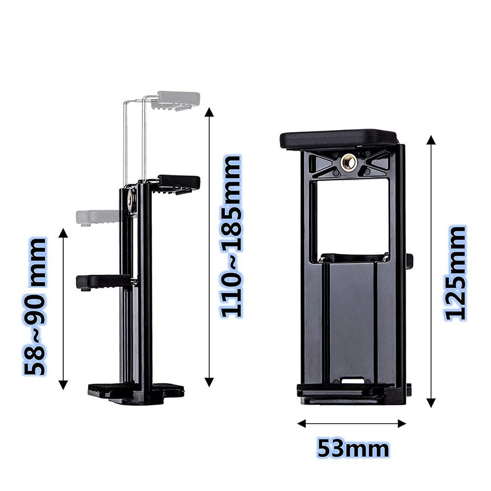 Phone Accessories Selfie Clip Tripod Mount Mobile Device Holder Phone Bracket Clip Tablet Mount