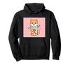 Shiba Bubble Things Print Hoodie Cute, Dog, Inu, Boba, Tea, Cute,