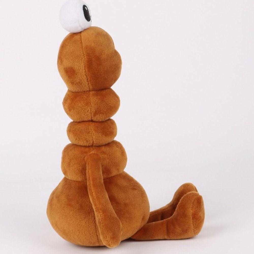 Soft Marcus the worm Plush Skin-Friendly Robert Worm Plush Cartoon Meme Worm Doll Fans Gift